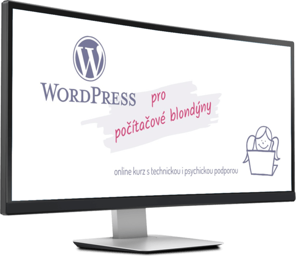WordPress pro počítačové blondýny - online kurz